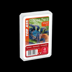 ASS Altenburger 22571996 - TOP ASS Giftige Tiere - Kartenspiel