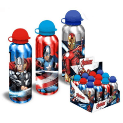 Avengers - Aluminum drinking bottle assortment, 500ml