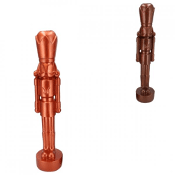 Statue Nussknacker Kupfer/Bronze 24 cm 2 Stück sortiert