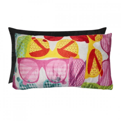 BestLivings Kissenbezug Sonnenbrille Druck 30x50 cm