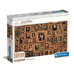 Clementoni 39786 - 1000 Teile Puzzle - Impossible Harry Potter Compact - Harry Potter