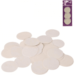 Konfetti rund elfenbein 100 g