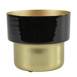 Countryfield Blumentopf Madina M schwarz 15 cm