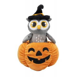 Halloween Eule - Plüsch