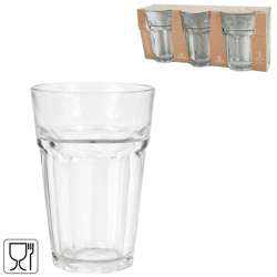 Haushaltswaren Trinkglas vega 350 ml 3 Stück