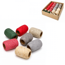 Horn Geschenkband Go Green Christmas 12 m sortiert