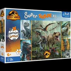 Jurassic World - Junior Super Shape XL Puzzle 160 Teile