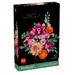 LEGO® Botanicals 10342 - Schöner Rosafarbener Blumenstrauß (749 Teile)