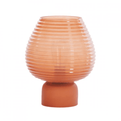 Light & Living Tischleuchte Alenna LED auf Batterie Koralle 23 cm