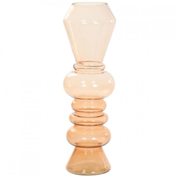 Light and Living Vase Livon Glas Pfirsich 44,5 cm