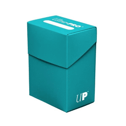 Light Blue Solid Color Deck Box