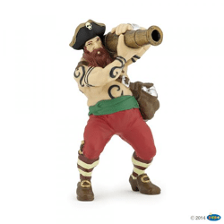 Papo 39439 - Spielfigur - Pirat mit Kanone