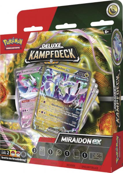Pokemon PKM Deluxe Battle Deck Miraidon-ex / Koraidon-ex DE - EVT 23. August 2024