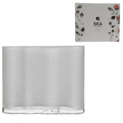 Sagaform SEA Siluett Vase weiß 19 cm