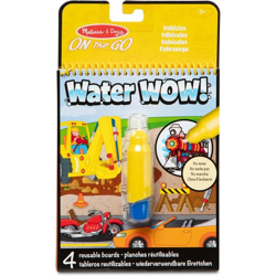 Spin Master 52800 - Melissa & Doug - Water Wow! Wassermalbuch Fahrzeuge