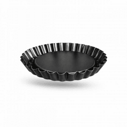 Cake pan pastry metal 10 cm set of 6