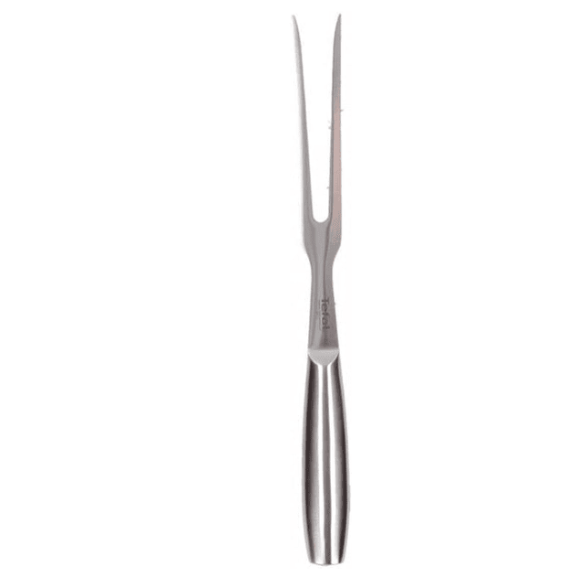 Tefal Fleischgabel 21 cm aus Edelstahl, präzise und robust für sicheres Servieren, Wenden und Tranchieren von Fleischgerichten