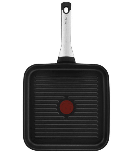 Tefal Grillpfanne 26x26 cm Excellence für Induktion, ideal für Grillgerichte, gleichmäßige Hitzeverteilung und vielseitiges Braten