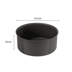 Tefal saucepan 20 cm 3 liters So Recycled Black, ideal for sauces and small dishes, practical and versatile in everyday kitchen life