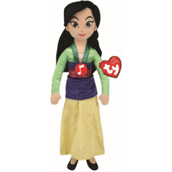 Ty 02413 - Disney Prinzessin - Mulan Plüschfigur mit Sound - 40 cm