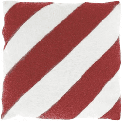Unique Living Kissen Kella rot 45 x 45 cm