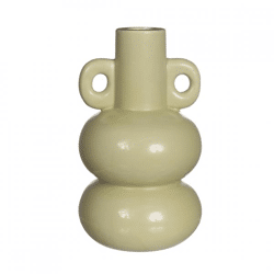Vase Chubby grün 18,5 cm