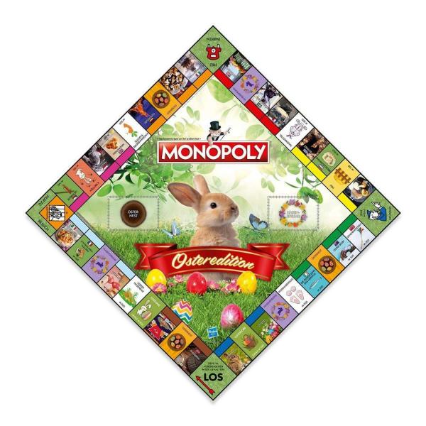 Winning Moves 54973 - Monopoly: Ostern - Brettspiel