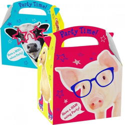 Bauernhof Tiere Leckerbissen Box 17 cm