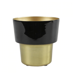 Countryfield Blumentopf Madina S schwarz 10 cm