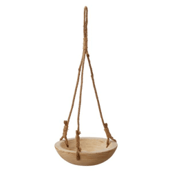 Dekoschale Holz rund, zum Hängen, S, ca. 23cmD