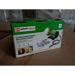 Doppelschleifer mit flexiblem Wellenaufsatz 120W mit Zubehörset