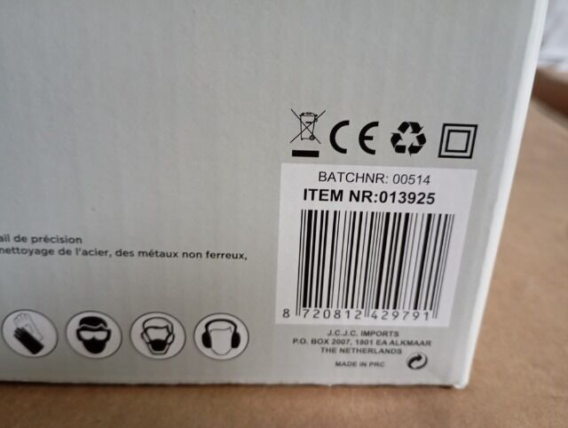 Doppelschleifer mit flexiblem Wellenaufsatz 120W mit Zubehörset