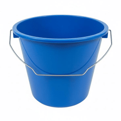 Bucket 5 liters blue