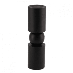 Kerzenständer Dobra schwarz 23 cm