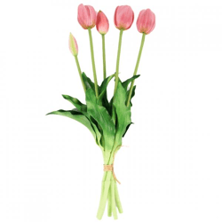 Kunstblume Tulpe Bündel 39 cm 5 Stk.