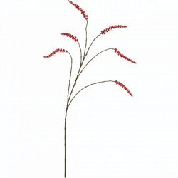 Künstlicher Zweig Beeren rot 115 cm