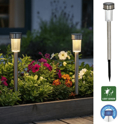 LED Solar Gartenstecker, 36x4,5cm