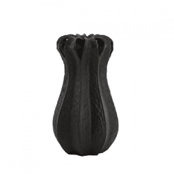 Light and Living Vase Abajo mattschwarz 25 cm