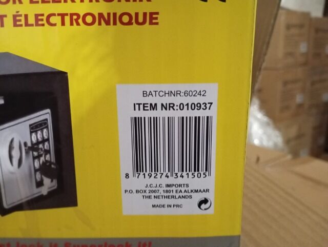 Stahlex Elektronischer Möbeltresor Superlock 170×230×170