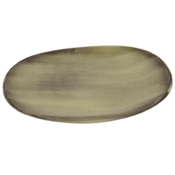 Tablett Olaf Metall grün 26,5 cm