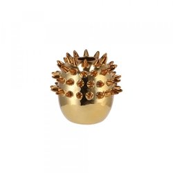 Vase Spike gold colored 12 cm