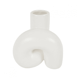 Vase Twist weiß 11,5 cm
