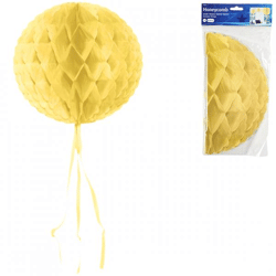 Folat-Wabenball gelb 30 cm