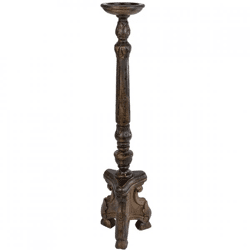 Kerzenleuchter Kathedrale Holz 62 cm