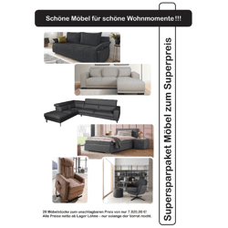 Möbelpaket zum Superpreis, Ecksofas Wohnlandschaften Betten Sessel Schlafsofas Teil 2
