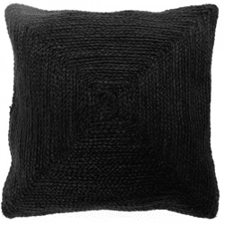 Unique Living Kissen Rana schwarz 45 x 45 cm
