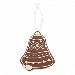 Weihnachtsaufhänger Glocke Candy 11 cm