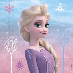 Disney Frozen 2 / Die Eiskönigin 2 - Wind Spirit - Servietten 33x33cm, 20Stk.