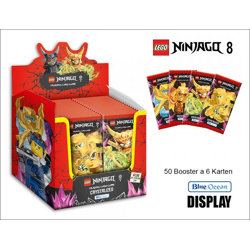 LEGO NINJAGO Trading Cards Serie 8 Next Level – 50er DISPLAY