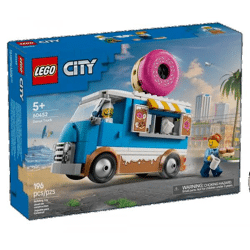 LEGO® City Vehicles 60452 - Donut Truck (196 pieces)